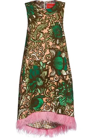 La DoubleJ La Scala graphic-print dress