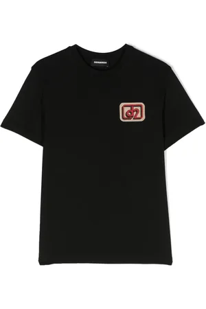 Dsquared2 Logo-patch cotton T-shirt
