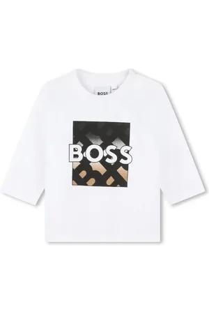 HUGO BOSS Logo-print cotton T-shirt
