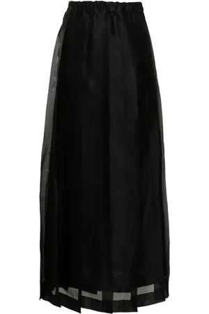 Fabiana Filippi Pleat organza skirt