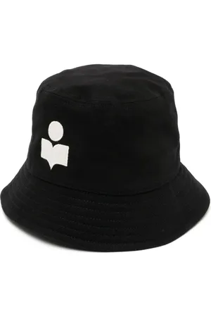 Isabel Marant Haley embroidered-logo bucket hat