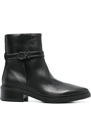 Calvin Klein Leather ankle boots