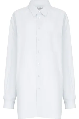 Maison Margiela Long-length cotton shirt