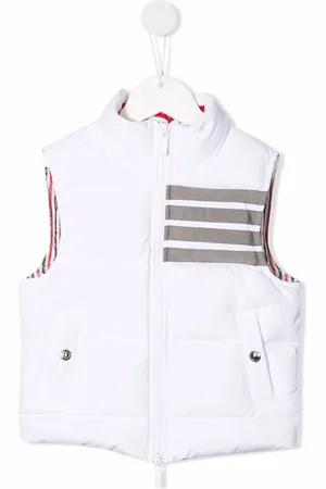 Thom Browne Stripe-print down gilet