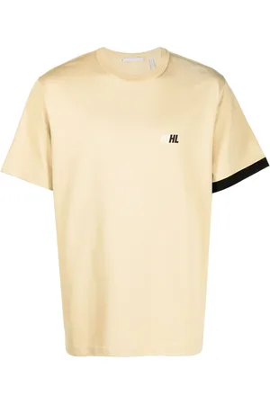 Helmut Lang Slant Logo crew neck T-shirt