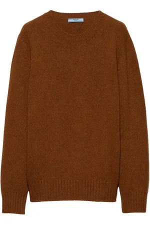 Prada Crew-neck wool-cashmere jumper