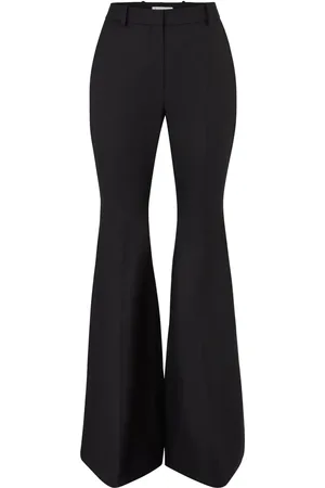 Nina Ricci Wool gabardine flared trousers