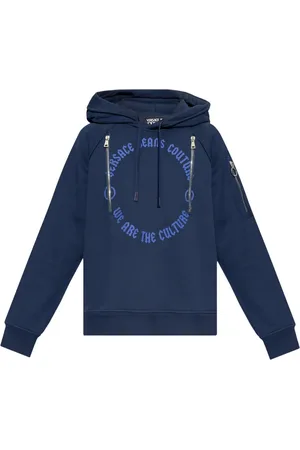 VERSACE Zip-pocket hoodie