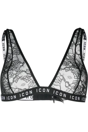 Dsquared2 Icon lace triangle bra