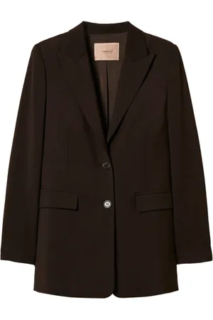 Twin-Set Logo-plaque blazer
