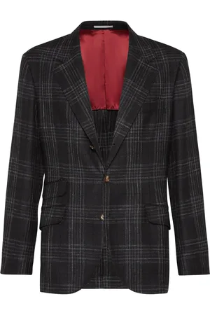 Brunello Cucinelli Tartan check blazer