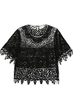ULLA JOHNSON Aria lace blouse