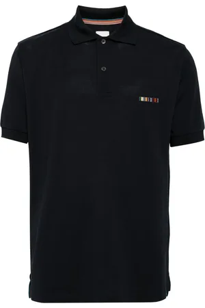 Paul Smith Stripe-detailing cotton polo shirt