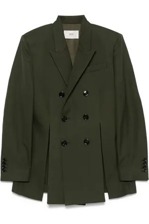 Ami Front-slits blazer