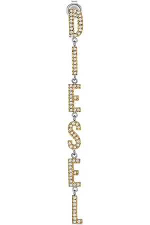 Diesel Logo-lettering earring