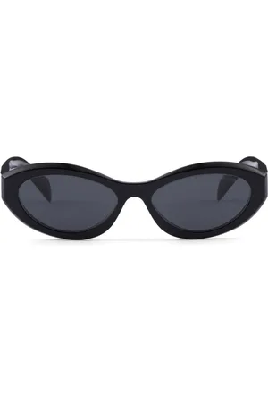 Prada Symbole oval-frame sunglasses