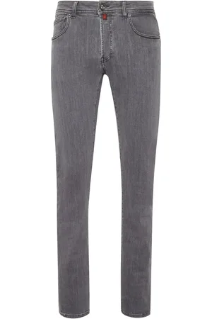 BILLIONAIRE Low-rise straight-leg jeans