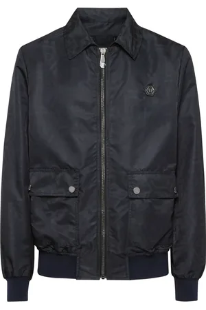 Philipp Plein Monogram-jacquard bomber jacket