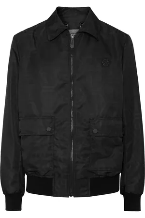 Philipp Plein Monogram-jacquard bomber jacket
