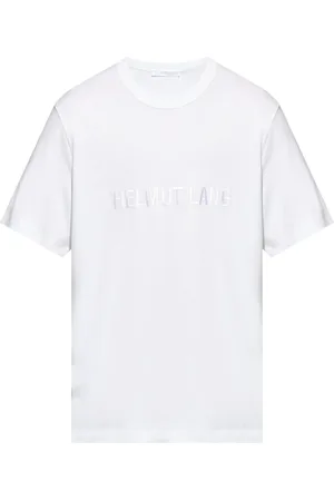 Helmut Lang Logo-embroidered cotton T-shirt