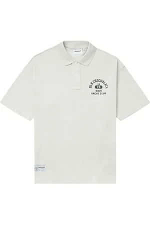 Chocoolate Logo-print cotton polo shirt