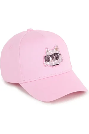 Karl Lagerfeld Choupette rhinestone-embellished cap