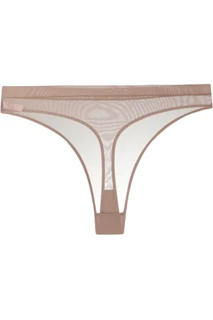 MAISON CLOSE Mesh thong
