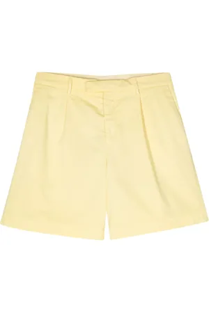 LARDINI Pleat-detailing bermuda shorts