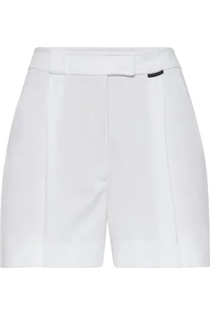 Brunello Cucinelli Monili-embellished cotton shorts