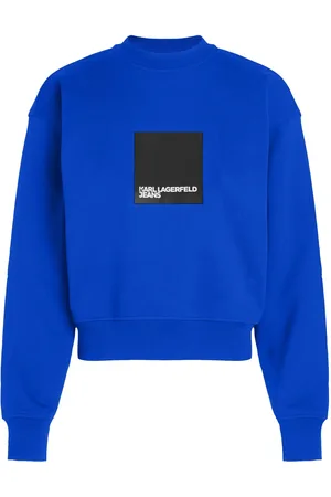 Karl Lagerfeld Logo-print organic-cotton sweatshirt