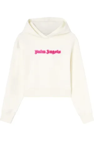 Palm Angels Logo-print cotton hoodie