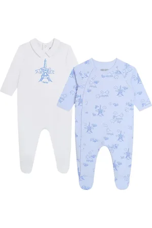 Kenzo Logo-print babygrow set (set of two)