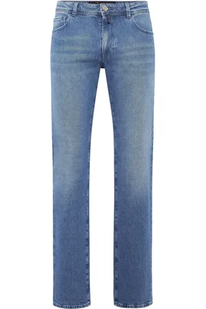 BILLIONAIRE Low-rise straight-leg jeans