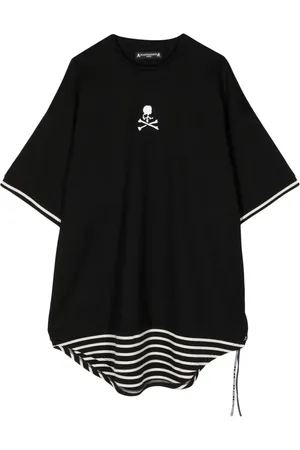 MASTERMIND Striped cotton T-shirt