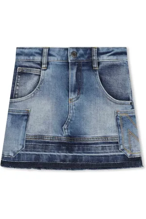 Marc Jacobs Patchwork denim skirt