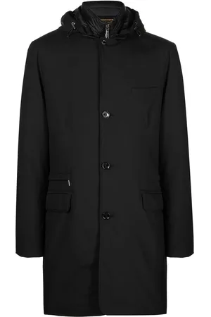 MOORER Redon-PUM hooded coat