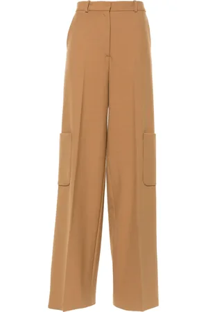Viktor & Rolf Cargo-pockets wide-leg trousers