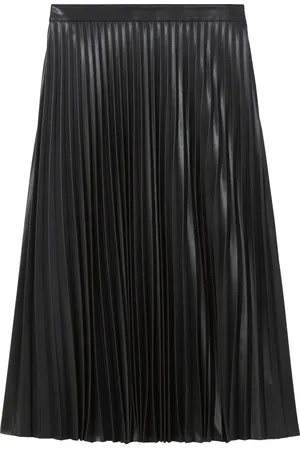 Proenza Schouler Faux-leather pleated skirt