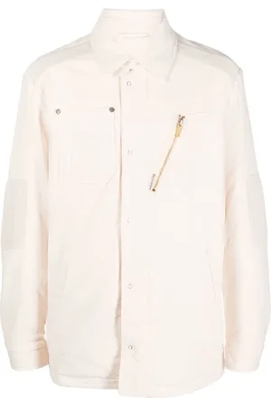 Objects IV Life Logo-patch shirt jacket
