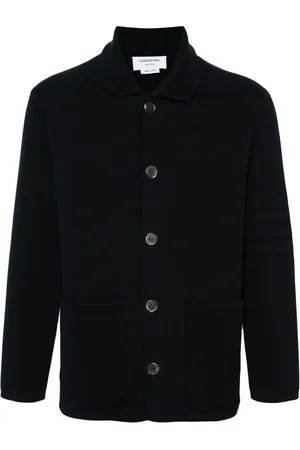 Thom Browne 4-Bar piqu??-weave jacket