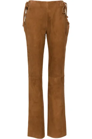 Cynthia Rowley Side lace-up trousers