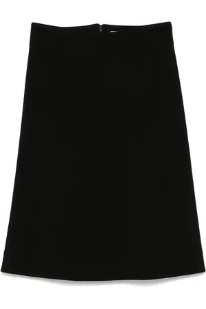 Jil Sander A-line midi skirt