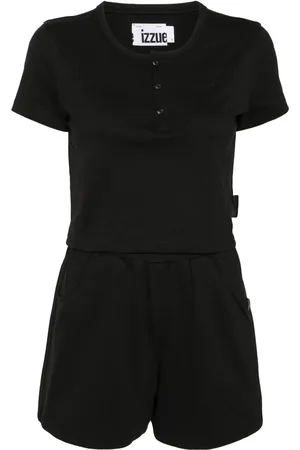 Izzue Logo-embroidered cotton T-shirt