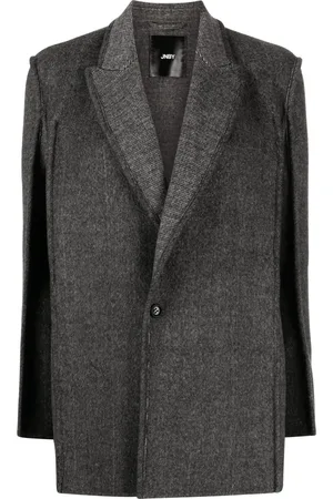 JNBY Textured wool-blend blazer