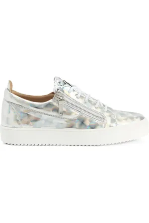 Giuseppe Zanotti Frankie metallic-finish sneakers