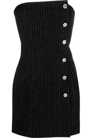 Alessandra Rich Pinstripe mini dress