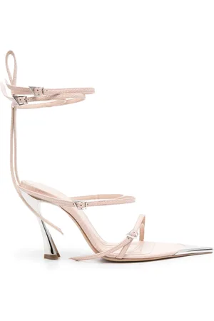 MUGLER 105mm strappy-loops sandals