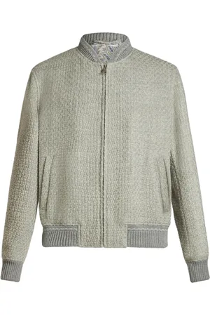 Etro Zip-up wool bomber jacket