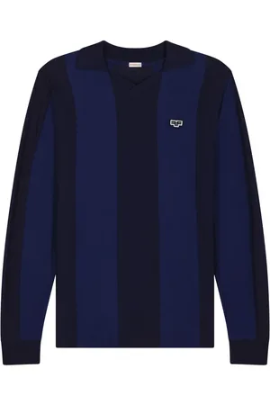 Fursac Striped jersey polo shirt