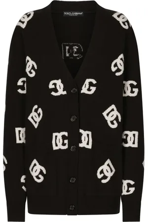 Dolce & Gabbana DG monogram virgin wool cardigan